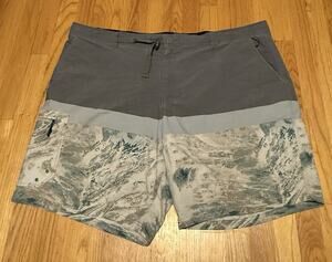 Real Tree Men’s Performance Hybird Fishing Shorts 4 Way Stretch Lure Pocket 3XL